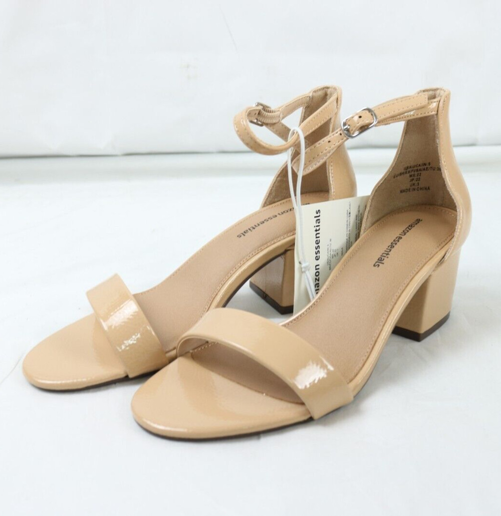 Women's Size 5 Nola One Strap Slip On Slide Heeled Sandals Blush Rose (EU 36)